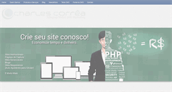 Desktop Screenshot of charlescorrea.com.br